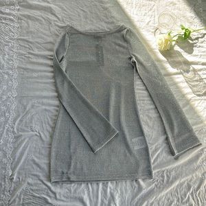 Cool metallic Motel dress. Size M! 🤍